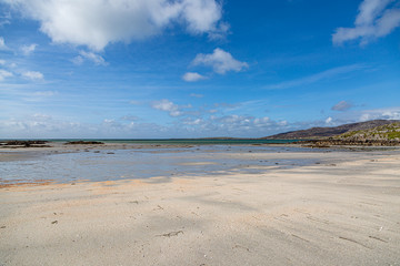 A Deserted Beach on the Hebridean Island of Eriskay