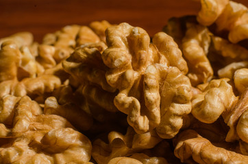 group of salty and delicious nuts
