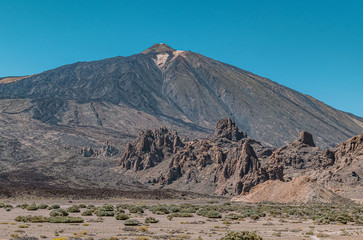 Fototapeta na wymiar Volcano Teide on Tenerife, Teide National Park