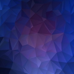 Obraz premium Dark BLUE vector gradient triangles template. Shining colorful illustration with triangles. Textured pattern for your backgrounds. eps 10