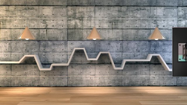 Library Virtual Set Background