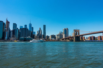 Naklejka premium Manhattan