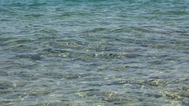 4K Background of swash in the sea