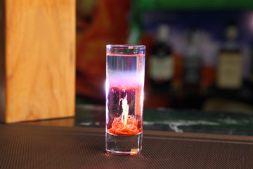 Alcoholic cocktail 