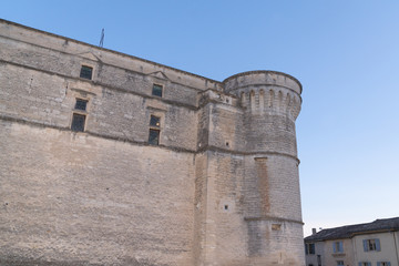 Fototapeta na wymiar Gordes village detail castle in France