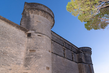 Gordes ancient castle medieval in France