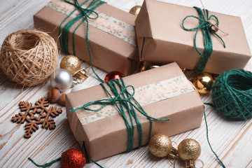 Gifts and Christmas decor