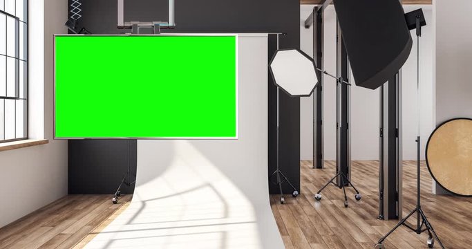 Photography Studio Virtual Set
