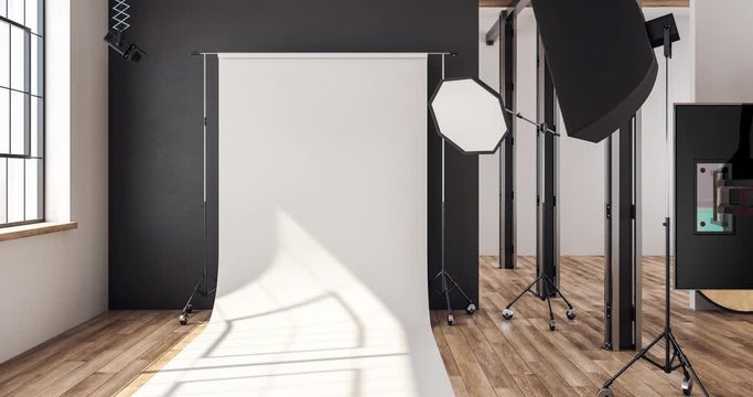 Photography Studio Virtual Set