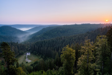 Ellbachseeblick Sonnenaufgang