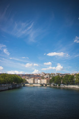 Fototapeta premium lyon, la saône