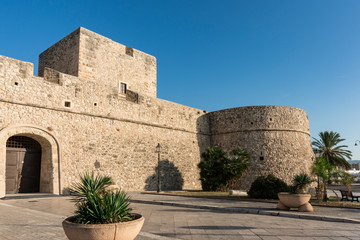 Swabian Castle in Manfredonia, Italy
