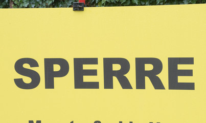 strassensperre