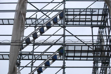 Fototapeta premium 足場