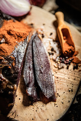 Goose ham prosciutto