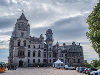 Golspie / Szkocja - 27 sierpień 2019: Dunrobin Castle © Adam Wrobel