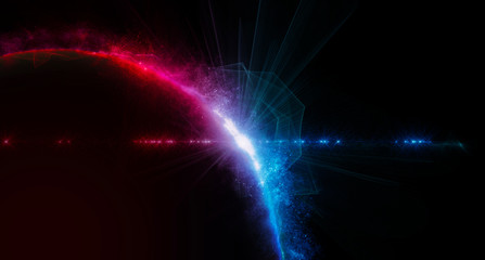 alba, pianeta, stella, universo, cosmo, mondo,	