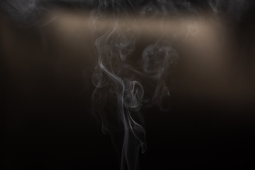 smoke movements background in low light