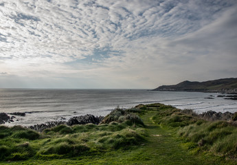 Skyscape over the sea