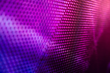 CloseUp LED blurred screen. LED soft focus background. abstract background ideal for design.