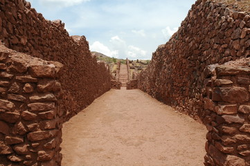 ancient ruins of sacred piquiyacta valley of the incas peru