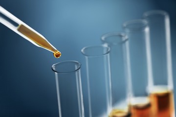Oil test analysis beaker bio bio diesel biotechnology