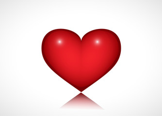 Heart Logo Vector For Valentine Day - Isolated On Gray Background - Vector Illustration. Heart Icon For Wedding, Label, Banner, Symbol, Love Icon And Logo Design. Modern Heart Logo. Trendy Love Icon