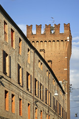 Townhouse (Palazzo Municipale) in Ferrara. Italy