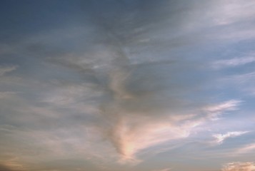 Fototapeta premium Sky Near Dusk