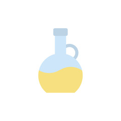 Isolated spa flask icon flat design