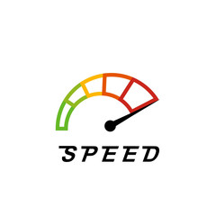 Website speed loading time. Web browser with speedometer test showing fast good page loading speed time. Vector illustration
