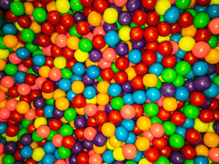Fototapeta na wymiar candy balls