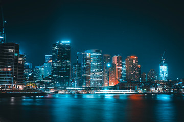 Sydney Skyline at Night 