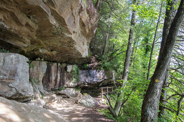 Eagle Cliff Falls Trail, Cumberland Falls State Park, Kentucky