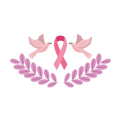doves of the fight cancer against breast design