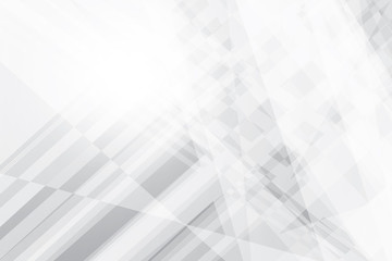Fototapeta premium Abstract geometric white and gray color background. Vector, illustration.