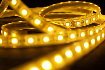 luminous diode strips.LED decorative lighting for home, offices