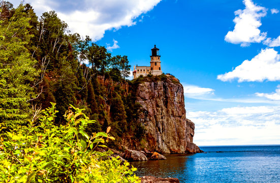 Split Rock Light House On Minnesota North Shore Scenic Drive