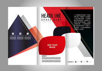 Tri-Fold Travel Mock up & Brochure Design