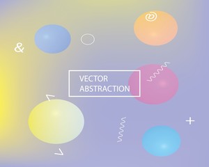 Smooth gradient mesh background.