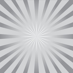 Abstract gray stripe ray background. Flat design vector and illustration