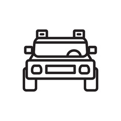 Car Icon Vector Design Template