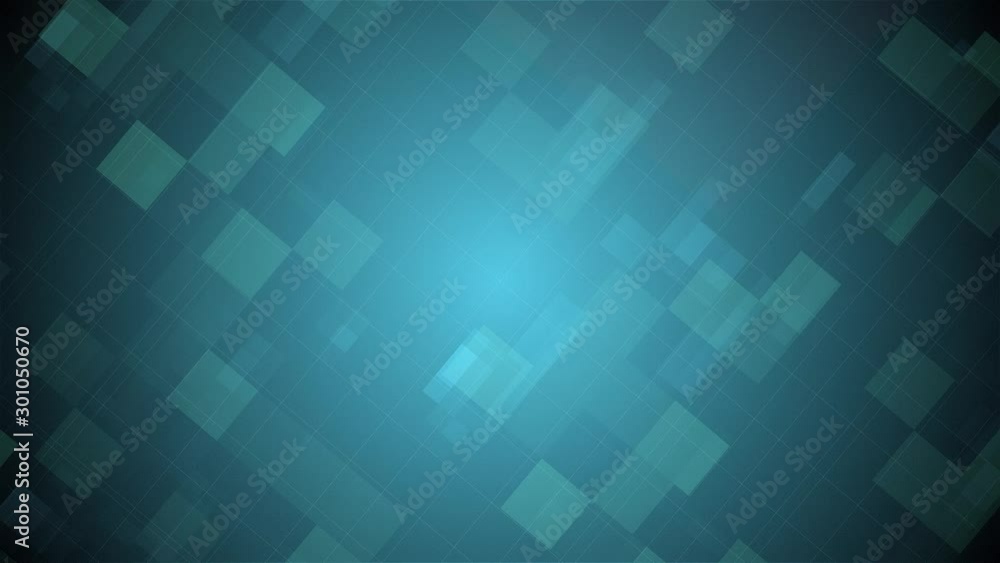 Poster blue abstract technology motion rectangle shapes graphics layout, presentation or hack intro backgro