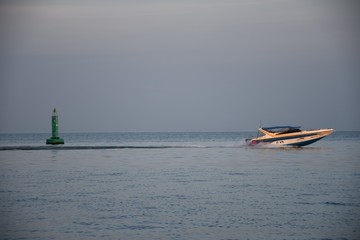 boat in the sea
