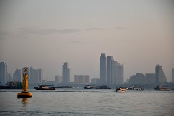 san diego skyline at sunset