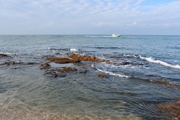 sea and rocks