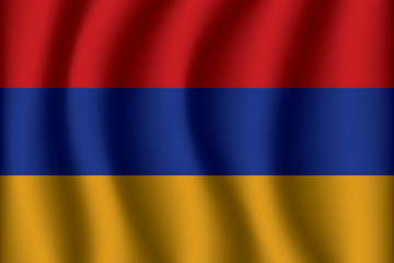 Flag of Armenia. Armenia Icon vector illustration eps10.