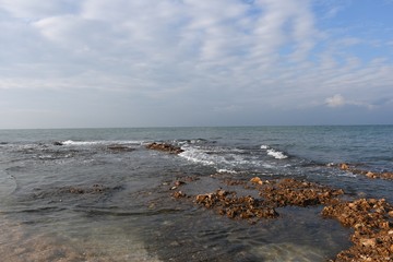 sea and rocks