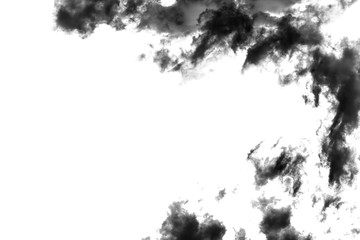 sky with black and white cloud textured background