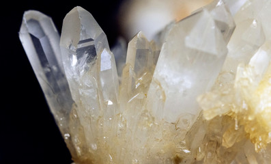 Geology of spirituality and beauty. Natural cosmic wild jewels. Texture of gemstone rhinestone...